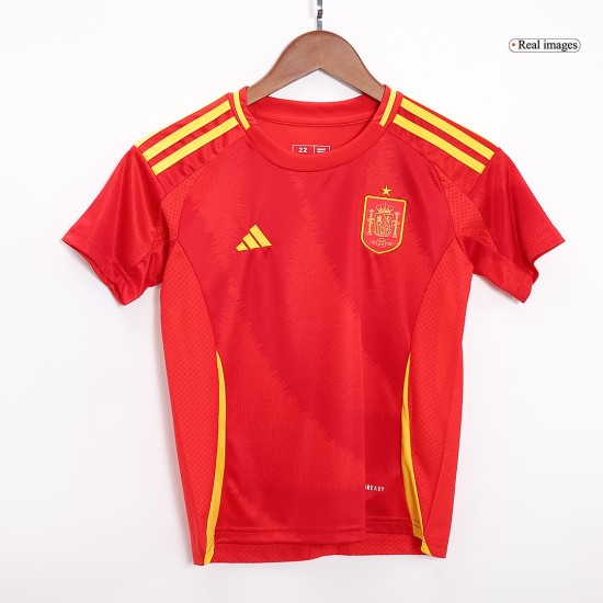 Kids Spain Home Kit EURO 2024 - [Super Replica]