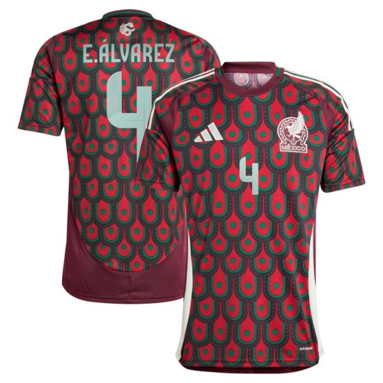E.ÁLVAREZ 4 Mexico Home Jersey Copa America 2024