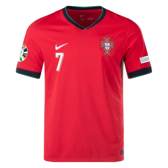 [Super Replica] Ronaldo 7 Portugal Home Jersey Euro 2024