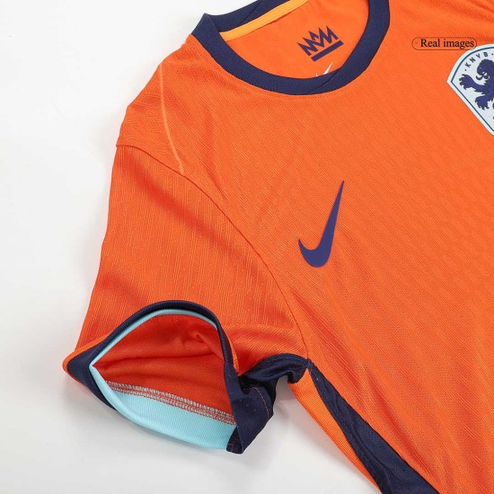 Netherlands Home Match Jersey Player Version EURO 2024