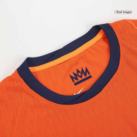 Netherlands Home Match Jersey Player Version EURO 2024