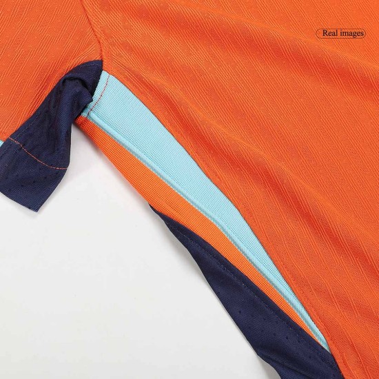 Netherlands Home Match Jersey Player Version EURO 2024