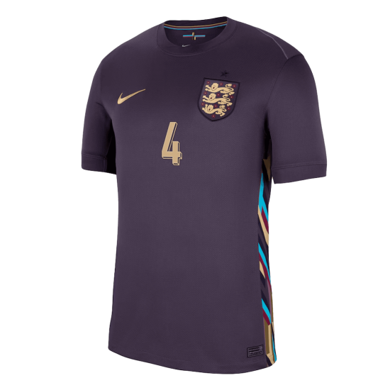 RICE #4 England Away Jersey 2024 - [Super Replica]