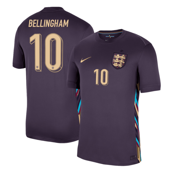 BELLINGHAM #10 England Away Jersey 2024 - [Super Replica]