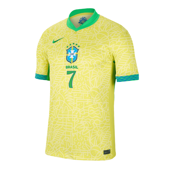 [Super Replica] VINI JR. 7 Brazil Home Jersey Copa America 2024