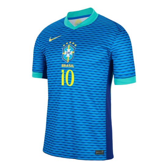 RODRYGO 10 Brazil Away Jersey Copa America 2024