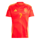 MORATA #7 Spain Home Jersey Euro 2024 - [Super Replica]