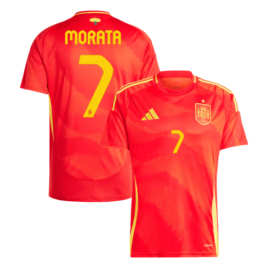 MORATA #7 Spain Home Jersey Euro 2024 - [Super Replica]
