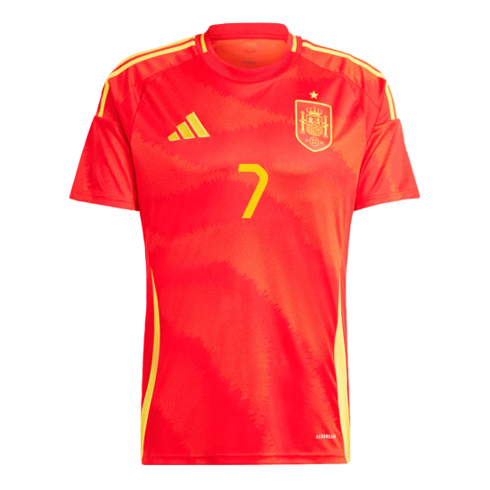 MORATA #7 Spain Home Jersey Euro 2024 - [Super Replica]