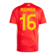 RODRIGO #16 Spain Home Jersey Euro 2024 - [Supre Replica]