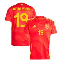 LAMINE YAMAL #19 Spain Home Jersey Euro 2024 - [Super Replica]