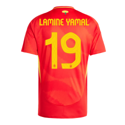 LAMINE YAMAL #19 Spain Home Jersey Euro 2024 - [Super Replica]