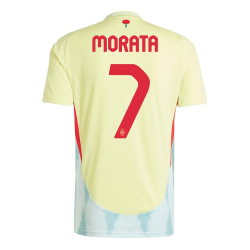 MORATA #7 Spain Away Jersey Euro 2024