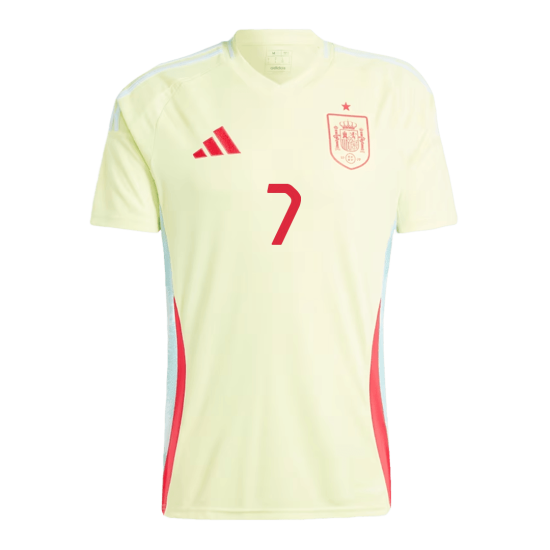 MORATA #7 Spain Away Jersey Euro 2024