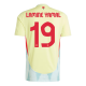 LAMINE YAMAL #19 Spain Away Jersey Euro 2024