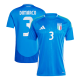 [Super Replica] DIMARCO #3 Italy Home Jersey Euro 2024