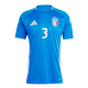 DIMARCO 3 Italy Home Jersey Euro 2024 - [Super Replica]
