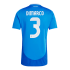 DIMARCO 3 Italy Home Jersey Euro 2024 - [Super Replica]