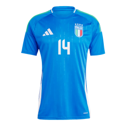 [Super Replica] CHIESA #14 Italy Home Jersey Euro 2024