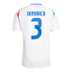 [Super Replica] DIMARCO #3 Italy Away Jersey Euro 2024