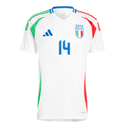 [Super Replica] CHIESA #14 Italy Away Jersey Euro 2024