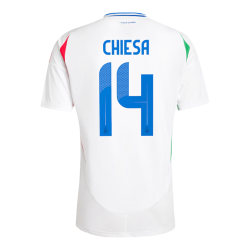 [Super Replica] CHIESA 14 Italy Away Jersey Euro 2024