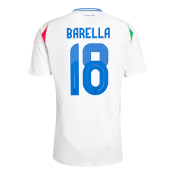 [Super Replica] BARELLA 18 Italy Away Jersey Euro 2024