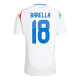 [Super Replica] BARELLA 18 Italy Away Jersey Euro 2024