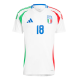 [Super Replica] BARELLA 18 Italy Away Jersey Euro 2024