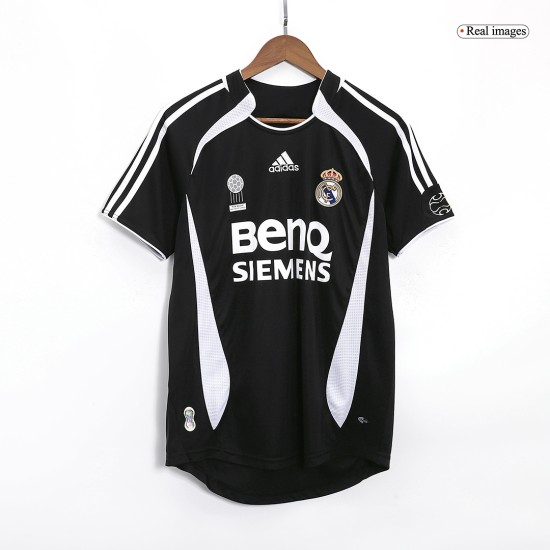 Ronaldo #9 Retro Real Madrid Away Jersey 2006/07