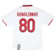 Ronaldinho #80 Retro AC Milan Away Jersey 2009/10