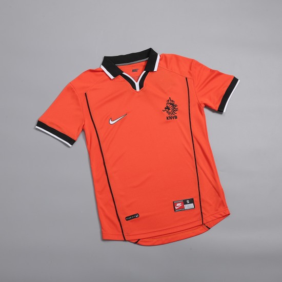 SEEDORF #10 Retro Netherlands Home Jersey World Cup 1998