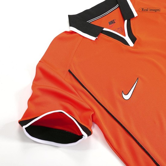 SEEDORF #10 Retro Netherlands Home Jersey World Cup 1998