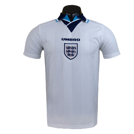 GASCOIGNE #8 Retro England Home Jersey Euro Cup 1996