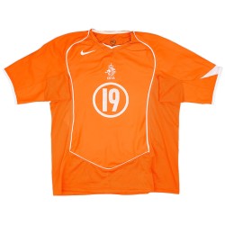 ROBBEN #19 Retro Netherlands Home Jersey EURO 2004