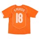 V.PERSIE #18 Retro Netherlands Home Jersey EURO 2004