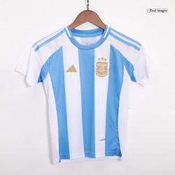 Kids Argentina Home Full Jersey Kit 2024