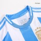 Kids Argentina Home Full Jersey Kit 2024