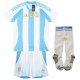 Kids Argentina Home Full Jersey Kit 2024