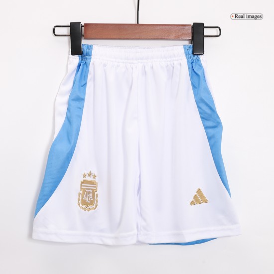 Kids Argentina Home Full Jersey Kit 2024