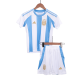 Kids Argentina Home Full Jersey Kit 2024