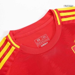 Kids Spain Home Full Jersey Kit Euro 2024 - [Super Replica]