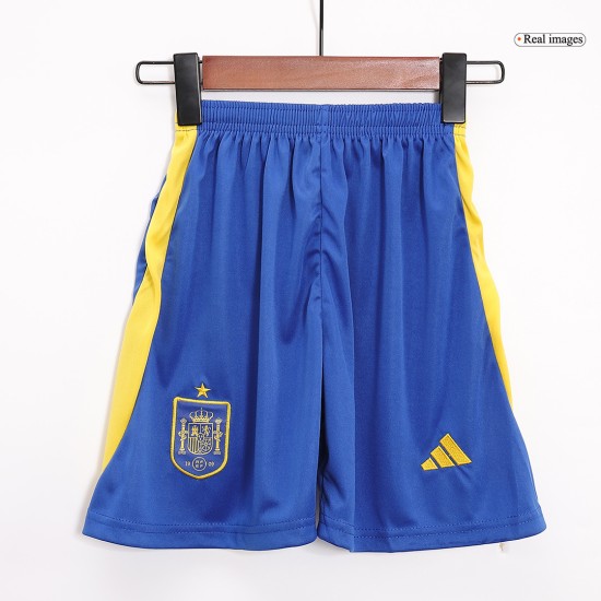 Kids Spain Home Full Jersey Kit Euro 2024 - [Super Replica]