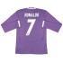 Ronaldo #7 Retro Real Madrid Long Sleeve Away Jersey 2016/17