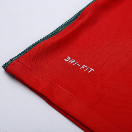 Ronaldo #7 Retro Portugal Home Jersey Euro Cup 2016