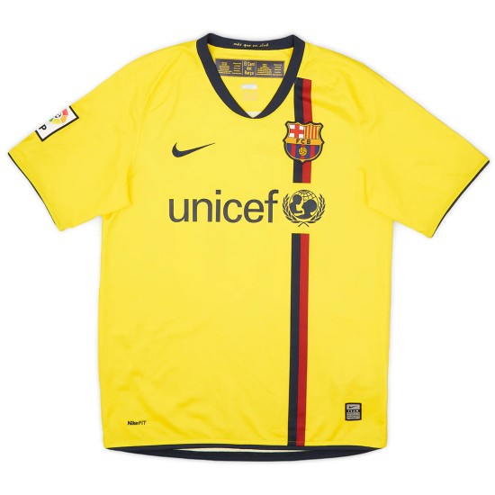 Messi #10 Retro Barcelona Away Jersey 2008/09
