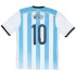Messi #10 Retro Argentina Home Jersey 2014/15