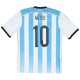 Messi #10 Retro Argentina Home Jersey 2014/15