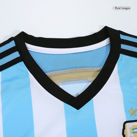 Messi #10 Retro Argentina Home Jersey 2014/15