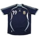 Messi #19 Retro Argentina Away Jersey World Cup 2006